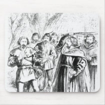 Robin Hood and King Richard I Mouse Pad