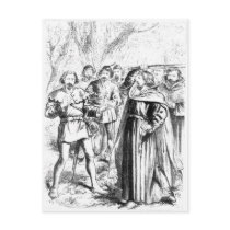Robin Hood and King Richard I Postcards