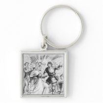 Robin Hood and the Bishop Key Chain