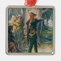 Robin Hood Christmas Tree Ornaments