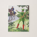 Robin Hood, from 'Peeps into the Past', published Jigsaw Puzzles