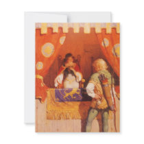Robin Hood Meets Maid Marian by NC Wyeth
