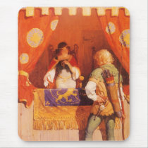 Robin Hood Meets Maid Marian by NC Wyeth