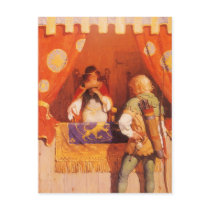 Robin Hood Meets Maid Marian by NC Wyeth