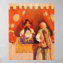 Robin Hood Meets Maid Marian by NC Wyeth