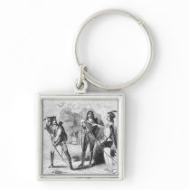Robin Hood, Scarlet and John Key Chain