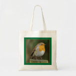 Robin on a Post Bag