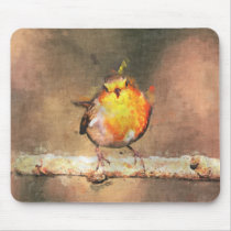 Robin Redbreast Mousepads