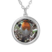 Robin redbreast pendant