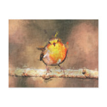 Robin Redbreast Postcard
