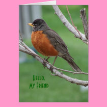 Robin, Thinkin" of You, Cheer cards