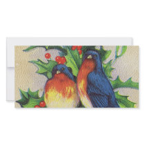 Robins & Holly Christmas