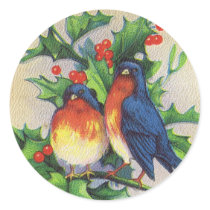 Robins & Holly Christmas