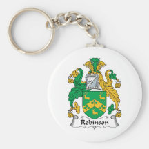 Robinson Family Crest Key Chain