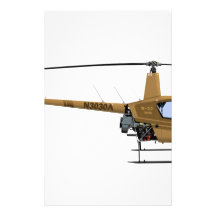 Robinson R-22 N3030A Stationery