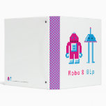 Robo & Bip Vinyl Binder