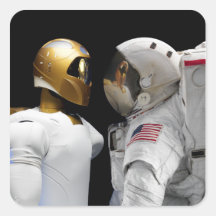 Robonaut 2, a dexterous, humanoid astronaut hel 3 stickers