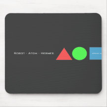Robot - Atom - Hermes Mousepad