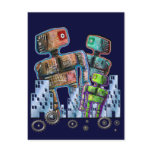 Robot City Postcards