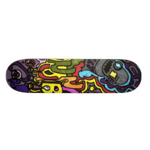 Robot de moissonneuse de graffiti plateau de skate