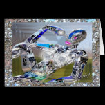 Robot de sucrerie d'oeil cartes