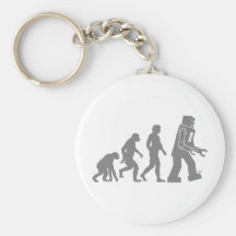 Robot Evolution Keychain