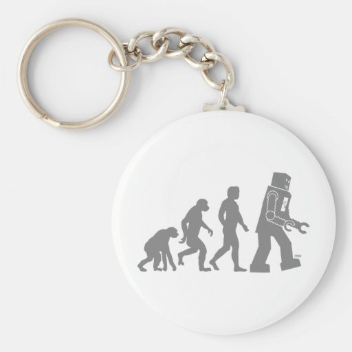 Robot Evolution Keychain