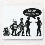 Robot evolution mouse pad