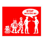 Robot evolution postcards
