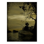 Robot Fishing Postcard
