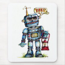 Robot Fun Mousepad