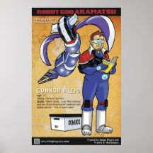Robot God Akamatsu Character Poster 2