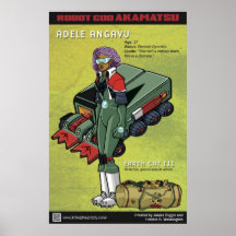 Robot God Akamatsu Character Poster 3