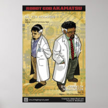 Robot God Akamatsu Character Poster 4
