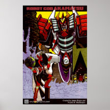 Robot God Akamatsu Poster 2