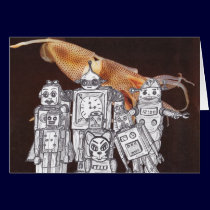 Robot Holiday 11 cards