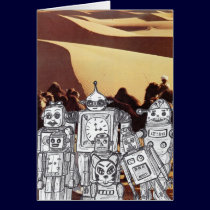 Robot Holiday 9 cards