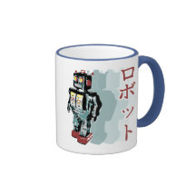 Robot japonais 2 mugs à café
