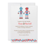 Robot Love Wedding invitations