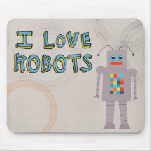 Robot Mouse Pads