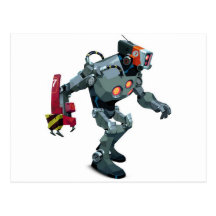 Robot No 7 Postcards