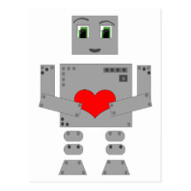 Robot Post Card