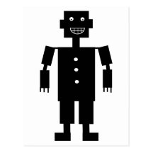 Robot Postcard