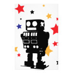 Robot Star Customized Stationery