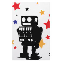Robot Star Customized Stationery