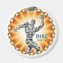 Robot Thrower #2 Refrigerator Magnets