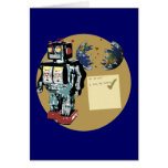 Robot To Do List Card