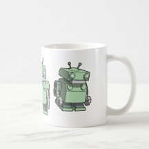 Robot Trio mug