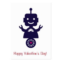 Robot Valentine - Scooter Business Card