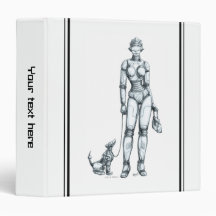 Robots 3 Ring Binder